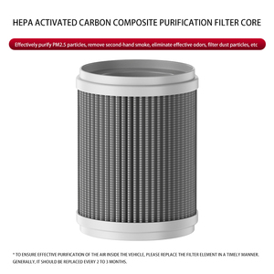 Anpassbarer Tragbarer Auto-Luftreiniger mit HEPA-Aktivkohlefiltern und Aromatherapie-Diffusor für Garage und Hotel, USB-Betrieben, <span class=keywords><strong>Mini</strong></span> - Product Image 4