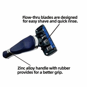 Rasoir à cinq lames pour l'épilation des hommes - Product Image 3