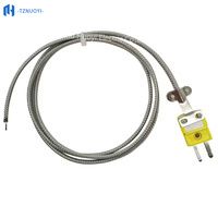 Sonde de température haute précision PT100 PT1000 RTD avec gaine en acier inoxydable pour le contrôle des processus industriels, OEM/ODM disponible