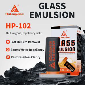 Autoquize Premium – Nettoyant rapide et autonettoyant pour vitres de <span class=keywords><strong>voiture</strong></span>, éliminateur de film gras 100g, élimination des taches de film gras sur pare-brise, anti-buée ultime - Product Image 4