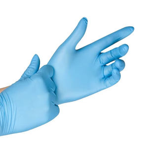 Guantes de nitrilo desechables elásticos multicolores para el cuidado de la salud tatuaje Goma de vinilo a prueba de agua - Product Image 3