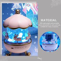 TSINYE LED veilleuse moderne pour enfants projecteur d'étoiles cadeaux son Machine lampe de Projection veilleuse Rechargeable pour chambre