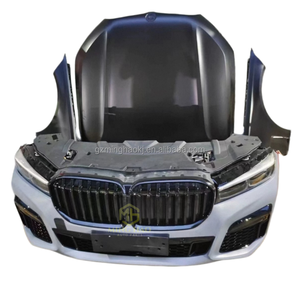 Convient aux pare-chocs des véhicules <span class=keywords><strong>BMW</strong></span> 740, 750, <span class=keywords><strong>760</strong></span> G12, avec phares avant. Ensemble de pare-chocs complet par Gashan. - Product Image 1