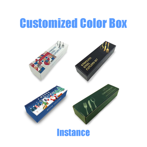 Precio de Venta caliente estilo occidental real juego de cubiertos de acero inoxidable postre pastel cuchillo tenedor cuchara vajilla juegos de cubiertos - Product Image 6