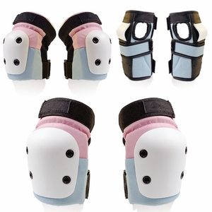 อุปกรณ์ป้องกันสำหรับกีฬากลางแจ้ง ขายส่งจากโรงงาน สำหรับสเก็ตบอร์ด อินไลน์สเก็ต จักรยาน สนับศอก สนับเข่า สำหรับเด็กและผู้ใหญ่ - Product Image 1