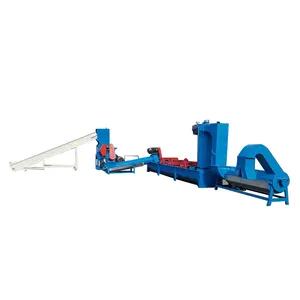 New Crushing Waste Flake Machine Film PET Bottle Plastic Recycling Automatic PP PE Washing Line