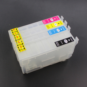 Cartouche d'encre rechargeable T812 812XXL pour <span class=keywords><strong>Epson</strong></span> WorkForce <span class=keywords><strong>WF</strong></span> <span class=keywords><strong>3820</strong></span> 3825 4830 4835 7840 7820 7310 EC-C7000 avec puce - Product Image 5