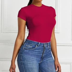 ملابس داخلية نسائية مثيرة جديدة للتنحيف بلون سادة متوفرة في المخزون بتصميم غير منتظم للتجارة الخارجية على الطراز الأوروبي والأمريكي - Product Image 2