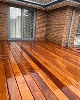 Offre Spéciale Nature terrasse en bois massif merbau pour villas sol