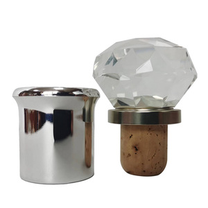 Bouchon de bouteille universel transparent pour <span class=keywords><strong>XO</strong></span>, liqûres et vins, en liège - Product Image 2