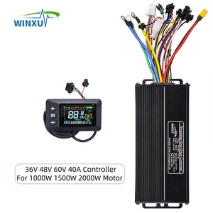 36V 48V 60V 40A 1500W 2000W <b>E</b>-<b>bike</b> Brushless Motor Sine Wave Controller G51-1S Color LCD Display for Electric Scooter Bicycle - Product Image 1
