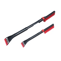 Brosse à neige avec grattoir à glace