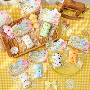 Nuevo Juguete Antiestrés de Textura de Lodo TPR Triple Animal Squishy 2026, Ecológico, Seguro, Colorido, en Bolsa Sorpresa, Juguete Sensorial EN71 - Product Image 3