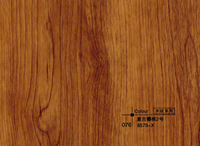 Film décoratif de vinyle d'armoire de meubles de PVC/PET de grain de bois de la personnalisation d'usine 0.10-0.45mm