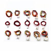 Konektor JST 2.54MM Pitch 2 Pin 3 Pin Micro Male Female Plug dengan Kabel 250-450V untuk Otomotif & Peralatan Rumah Tangga