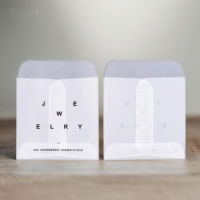 Enveloppe Portefeuille en Papier Beurre Blanc Translucide en Gros avec Impression UV et Numérique – Papier Spécial pour Sacs à Bijoux et Bagues