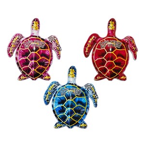 Aimants de réfrigérateur imprimés UV en gros d'usine, souvenirs de voyage personnalisés, aimants de réfrigérateur 3D en résine tortue de mer - Product Image 5