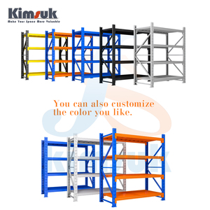 창고 선반 슈퍼마켓 랙 홈 가구 보관 선반 4 층 금속 랙 차고 선반 - Product Image 3