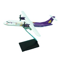 Modèle d'avion de simulation en plastique PC/ABS 1/150 18CM de la marque Tongde, imprimé en sérigraphie, collectionnable, du Cambodge Angkor Air ATR72-500