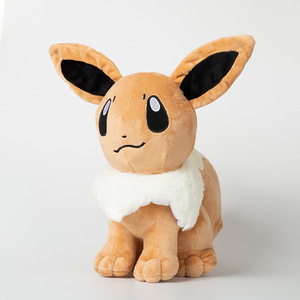 9 Grands Peluches <span class=keywords><strong>de</strong></span> la <span class=keywords><strong>Famille</strong></span> Eevee, Poupées Eevee Ye Yibei Xian Eevee Yue, Jouet en Coton PP - Product Image 2