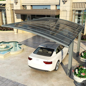 Yeni Tasarım Paslanmaz Açık Hava Polikarbonat Çatılı Metal Otopark - Product Image 6
