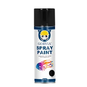 GORVIA High Performance 400ml Quick Dry Car Paint Chrome Aerosol Spray Paint