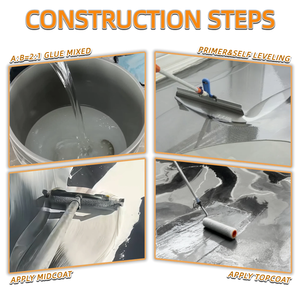 Vernice per Pavimenti in Resina Epossidica Metallica all'Ingrosso, Alta Lucentezza, Impermeabile, Facile da Pulire, per Uso Commerciale - Product Image 5