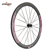 Jeu de roues de vélo de course GIOO F2 PRO de haute qualité, moyeu 7-12 vitesses, jante carbone 700c, largeur extérieure 28 mm, frein à disque Center Lock, planétaire