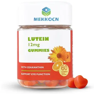 बच्चों और वयस्कों के लिए ज़ेक्सेंथिन और विटामिन ए युक्त आंखों के लिए गर्म बिकने वाला खाद्य ग्रेड ल्यूटिन गमीज़ अनुपूरक, आंखों और मस्तिष्क के लिए स्वस्थ