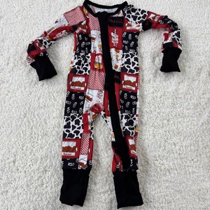Pyjamas en bambou - Boîte mystère prête à être expédiée - Styles aléatoires - Zippy bébé en bambou - Poignets repliés - Product Image 5