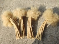 Extensions de dreadlocks au crochet 100 % naturelles, douces, faites à la main, en cheveux humains afro crépus bouclés en vrac, vente en gros