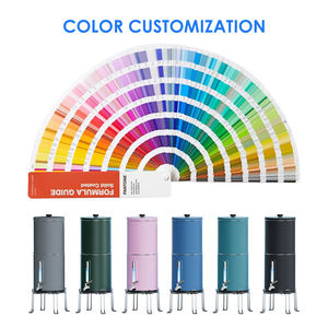 Système de filtre à eau par gravité de comptoir avec fenêtre de niveau d'eau Filtre à charbon actif Filtres au fluorure pour la maison, le camping - Product Image 3