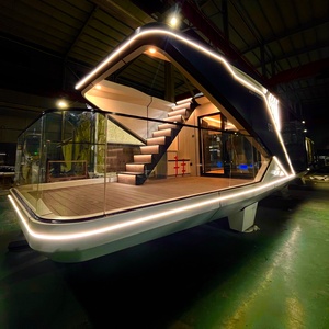 Maison conteneur extensible de bonne qualité avec une bonne isolation, installation rapide, design moderne, capsule spatiale, petite maison - Product Image 3