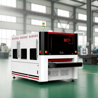 Machine de polissage automatique de métaux, polissage de tôles plates, commande PLC, puissance 55 kW, garantie 2 ans, largeur 400 mm-1000 mm