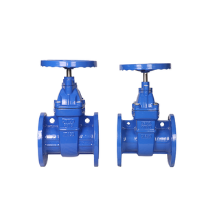Vanne à opercule manuelle OEM PN10 PN16 en fonte ductile GGG50 BS5163 150 WCB avec siège élastique pour eau - Product Image 1