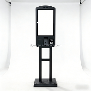 Kiosque interactif à écran tactile double face automatique de 27 pouces, conception de module tout-en-un, imprimante thermique de reçus, kiosque de <span class=keywords><strong>paiement</strong></span> - Product Image 1