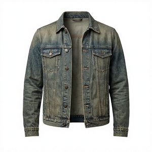 Chaqueta Bomber de Mezclilla Camuflada Vintage Personalizable Unisex con Cuello Vuelto, 100% Algodón, Prenda Exterior de Primavera con Logotipo Frontal Lavado - Product Image 2