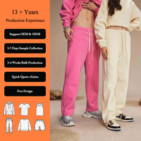 Nouveau style – Pantalon de jogging décontracté uni pour homme, 21 couleurs, coupe droite ample, en stock pour impression personnalisée