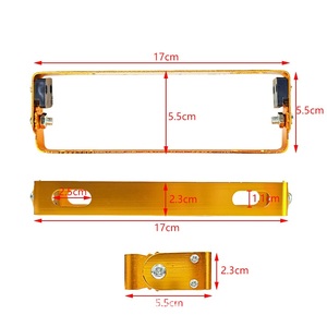 Support de <span class=keywords><strong>plaque</strong></span> d'<span class=keywords><strong>immatriculation</strong></span> universel en alliage d'aluminium CNC carré réglable pour moto et scooter électrique - Product Image 4
