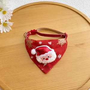 Handmade Christmas Pet Triangular <b>Scarf</b> Collar Novelty Christmas Gifts for Pets - Product Image 2