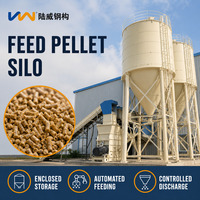 Système de stockage en vrac en acier au carbone robuste avec décharge à fond conique pour les projets de manutention de matériaux de construction, silo à sable sec