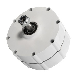 Basse vitesse 200w <span class=keywords><strong>12v</strong></span> 24v 48v <span class=keywords><strong>petit</strong></span> générateur à <span class=keywords><strong>aimant</strong></span> <span class=keywords><strong>permanent</strong></span> alternateurs ca pour bricolage éolienne ou turbine à eau arbre unique - Product Image 1