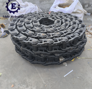 מכירת מפעל של רצועת זחל למחפר, שרשרת למחפר, חלק חילוף למערכת הנעה תחתונה של מחפר, גלגלת נשיאה, TAB, איכות גבוהה - Product Image 3