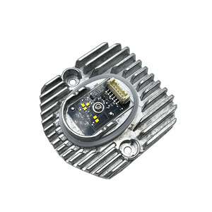 Module DRL 63117214939 63117214940, éclairage diurne à LED, boîtier en aluminium avec yeux d'ange jaune citron pour G38 version haute performance - Product Image 3