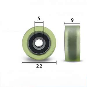 22 мм полиуретановый роликовый шкив, хромированная сталь, длительный срок службы 5x22x5 5x22x7 5x22x9 6x22x5 6x22x6 6x22x7 - Product Image 6