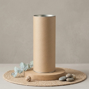 กล่องกระดาษทรงกระบอกขนาด 73x1.5x121 มม. ปิดผนึกแน่น สำหรับบรรจุชา ปลอดสารพิษ กลิ่นไม่รบกวน  ผู้ผลิต OEM โดยตรง - Product Image 1
