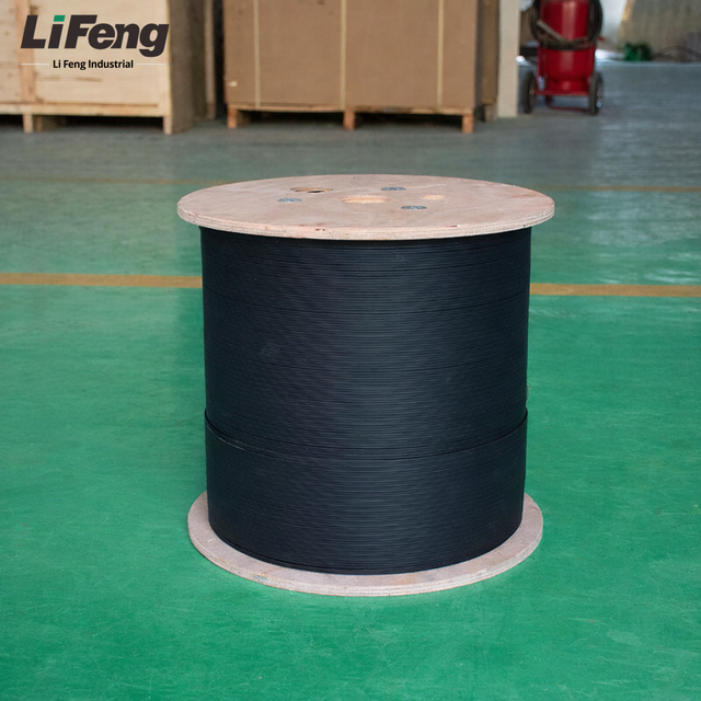 LiFeng GJYXCH-1B6 GJYXFCH-1B6 G657A1 G657A2 1 Core Outdoor LSZH FTTH Optical Fiber Drop Cable Messenger CE/ROHS/ISO9001