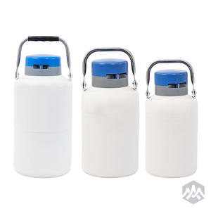 ภาชนะเก็บความเย็นสแตนเลสแนวนอนขนาด50ลิตรใหม่อุปกรณ์เก็บสารเคมีเหลวที่ระเหยได้ต่ำมาก - Product Image 3