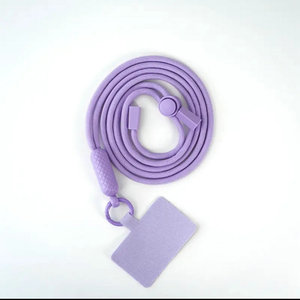 Adjustable <b>Polyester</b> <b>Lanyard</b> Neck Strap For Slinging Across The Body Anti-lose <b>Lanyard</b> Solid Color Multi Functional Hanger Cord - Product Image 4