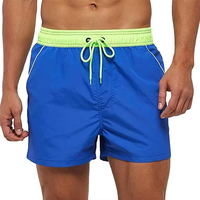 Shorts de plage personnalisés 2025 pour hommes – Grande vente OEM – Maillots de bain décontractés imperméables, unis ou imprimés, grandes tailles avec poche zippée